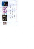 France Lettre 2022 4 Timbres - Covers & Documents