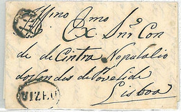 30721 - PORTUGAL - Postal History - PREFILATELIC COVER From VIZEU Viseu   1844 - ...-1853 Voorfilatelie
