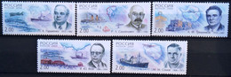 RUSSIE                      N° 6450/6454                 NEUF** - Unused Stamps