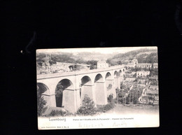 2681-LUXEMBOURG-viaduc Viadukt ALZETTE PULVERMUHL-NELS Serie 1 No 3--->GEMBLOUX 1908 - Luxemburgo - Ciudad