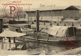 MELILLA. MUELLE BECERRA Y ESTACION - Melilla