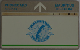 Mauritius - L&G - Telecom's Logo - With Green Line - 611A - 11.1996, 50Units, 25.000ex, Used - Maurice