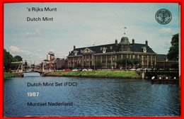 * BEATRIX (1980-2013): NETHERLANDS ★ SELECT MINT SET 1987 (5 COINS + MEDAL UTRECHT)! LOW START ★ NO RESERVE! - Jahressets & Polierte Platten