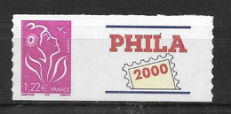 France : Grand Logo N° 3802C**PHILA 2000 - Personalized Stamps