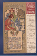 CPA Italie 1899 Art Nouveau Femme Woman Non Circulé - Other & Unclassified