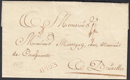 Belgique 1759 - Précurseur D' Yprès à Destination  Bruxelles......................... (DD) DC-10414 - 1714-1794 (Paises Bajos Austriacos)