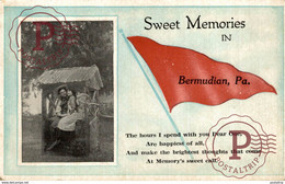 SWEET MEMORIES IN BERMUDIAN PA    POSTCARD - Bermuda