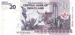 SWAZILAND P. 37c 20 E 2017 UNC - Swaziland