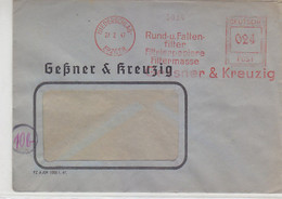 FREISTEMPEL Der Fa. Geissner & Kreuzig Aus NIEDERSCHLAG 27.2.47 - Unclassified