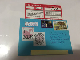 (3 F 43)  Russia Posted To Australia (during COVID-19 Pandemic Crisis) With EUROPA Stamps - Lettres & Documents