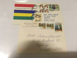 (3 F 43) Australia - Covers (2 Items) - Sonstige & Ohne Zuordnung