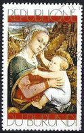 Burundi 1971 - Mi 802 - YT Pa 236 ( Christmas : Religious Painting By Filippo Lippi ) - Gebraucht