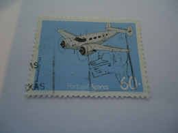 AZORES  USED STAMPS   AIRPLANES - Sonstige & Ohne Zuordnung