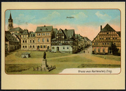 F5892 - TOP Hartenstein - Verlag Bild Und Heimat Reichenbach Qualitätskarte - Hartenstein