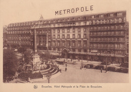 BELGIQUE(BRUXELLES) HOTEL METROPOLE - Cafés, Hôtels, Restaurants