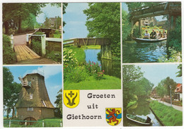 Groeten Uit Giethoorn - (Overijssel, Nederland / Holland) - L 868 - Giethoorn