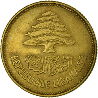 Monnaie, Lebanon, 25 Piastres, 1952, Utrecht, TB+, Aluminum-Bronze, KM:16.1 - Lebanon