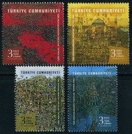 Türkiye 2021 Mi 4629-4632 MNH Art Of Devrim Erbil, Turkish Painter | Paintings - Ongebruikt