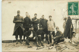 Sissonne * Carte Photo * Militaires Au Camp En 1912 * Militaria * Régiment Soldats - Sissonne