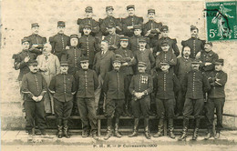 Militaria * 3ème Régiment De Cuirassiers En 1909 * Le PHR * Groupe Soldats Militaires - Regimenten