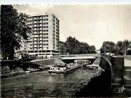 Toulouse * Le Nouveau Pont Riquet Sur Le Canal Du Midi * Péniche Batellerie - Toulouse