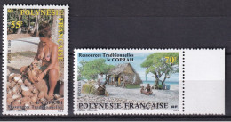 POLYNESIE - 1989 - YVERT N° 326/327 ** - COTE = 68.3 EUROS - - Ungebraucht