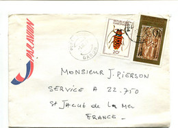 GABON 1979 - Affranchissement Sur Lettre Par Avion - - Gabon (1960-...)