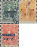 Ref. 665150 * USED *  - BOLIVIA . 1912. SELLOS FISCALES SOBRECARGADOS - Bolivie