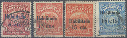 Ref. 665201 * USED *  - BOLIVIA . 1923. SELLOS DEL 1919 SOBRECARGADOS - Bolivie