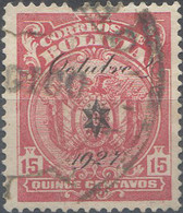 Ref. 665218 * USED *  - BOLIVIA . 1928. 	OVERLOADED	. SOBRECARGADOS - Bolivie