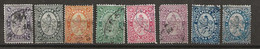 N° 12, 13 , 14, 15, 16, 17, 18 & 20 (1882)   Tous Papier Vergé - Unused Stamps