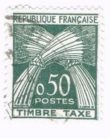 France Timbres-Taxe, N° 93 Obl. - Type Gerbes - 1960-.... Oblitérés