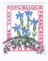 France Timbres-Taxe, N° 96 Obl. - Fleurs Des Champs - 1960-.... Oblitérés