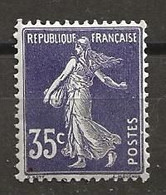 FRANCE   Semeuse N° 142 *    (1907) - Nuevos