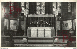 S PETERS COLLEGIATE CHURCH WOLVERHAMPTON HIGH ALTAR    Wolverhampton - Wolverhampton