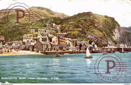 BARMOUTH QUAY FRON ISLAND - Merionethshire