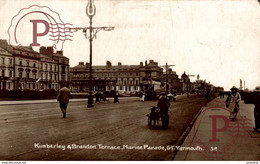 RPPC    Postcard POSTED  KIMBERLEY & BRANDON TERRACE MARINE PARADE GREAT YARMOUTH - Great Yarmouth