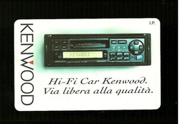 N. 31 Cat. Viacard - Kenwood Da Lire 50.000 Technicard - Andere & Zonder Classificatie