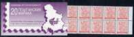 YUGOSLAVIA 1996 Definitive Stamps Rate "A" In Booklet Of 20 Stamps MNH / **  Michel 2601 II C - Ongebruikt