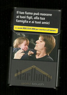 Tabacco Pacchetto Di Sigarette Italia - Malboro 5 Touch 4 Da 20 Pezzi - Vuoto - Etuis à Cigarettes Vides