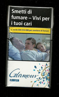 Tabacco Pacchetto Di Sigarette Italia - Glamour Blues  - Vuoto - Etuis à Cigarettes Vides