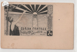 Cartolina - Corda Fratres - Congresso Nazionale 1903  Palermo - Manifestazioni