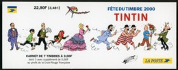 BC 3305 NEUF TB / 2000 Fête Du Timbre "TINTIN" / Valeur Timbres : 3.49€ - Giornata Del Francobolli