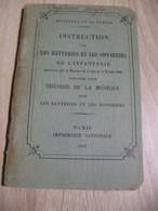 Instruction Sur Batteries Et Sonneries De L'infanterie - 1914-18