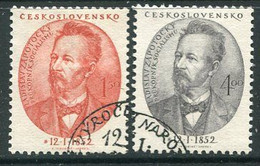 CZECHOSLOVAKIA 1952 Zapotocky Centenary Used.  Michel 701-02 - Used Stamps