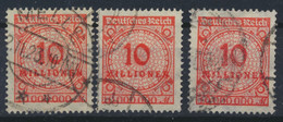 DR 1923 / MiNr.  318 A 3 X  O / Used   (b1119) - Used Stamps