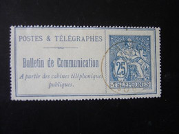 FRANCE  TELEGRAPHE-TELEPHONE  N° 16   OBLITERE - Télégraphes Et Téléphones