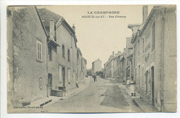 CPA 51 MAREUIL Sur AY - Rue D'Avenay - Animation - Mareuil-sur-Ay