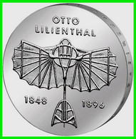 ( GERMANY ) REPUBLICA DEMOCRATICA DE ALEMANIA ( RDA ) MONEDA DE 5-DM AÑO 1973 -ALEMANIA DDR - 5 DM OTTO LILIENTHAL 1973 - 5 Marchi