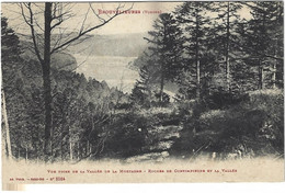 88   Brouvelieures  -  Vue Prise De La Vallee  De La Mortagne -   Roches De Contimpierre Et La Valle - Brouvelieures